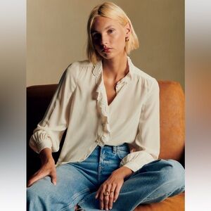 Sézane Chlo blouse, EU 46